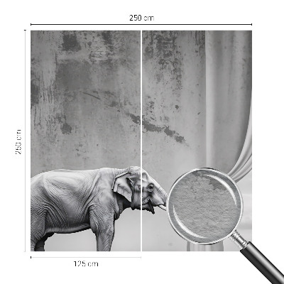 Vliesová tapeta na stenu Surrealistický slon