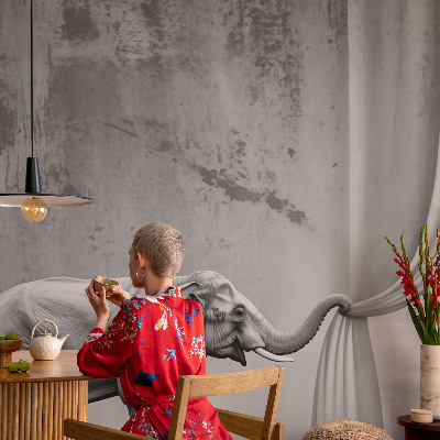 Vliesová tapeta na stenu Surrealistický slon