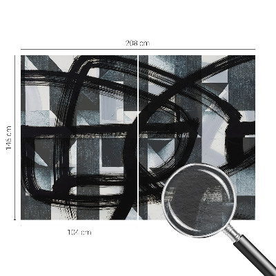 Vliesová fototapeta do obývačky Expresívna geometria