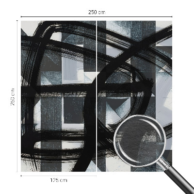 Vliesová fototapeta do obývačky Expresívna geometria