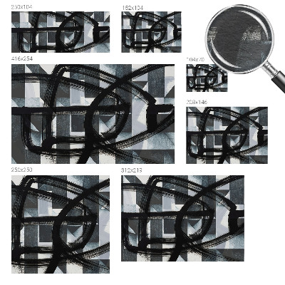 Vliesová fototapeta do obývačky Expresívna geometria