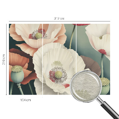 Vliesová fototapeta pre deti Kvetinová krása