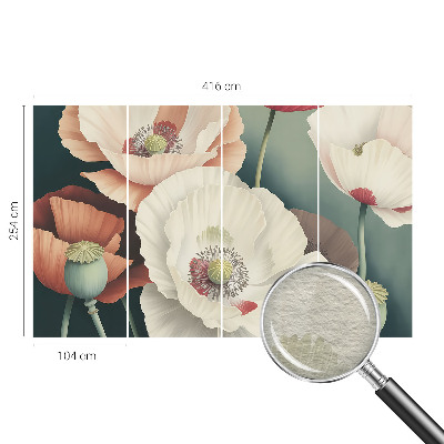 Vliesová fototapeta pre deti Kvetinová krása