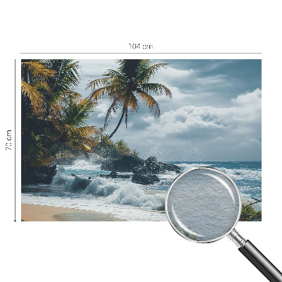 Vliesová fototapeta s potlačou Exotická pláž