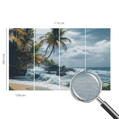 Vliesová fototapeta s potlačou Exotická pláž