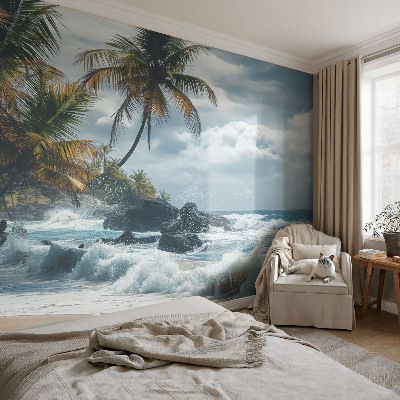 Vliesová fototapeta s potlačou Exotická pláž