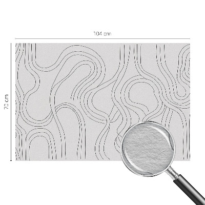 Dekoratívna fototapeta na stenu Organické linky