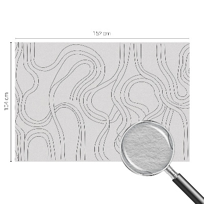 Dekoratívna fototapeta na stenu Organické linky