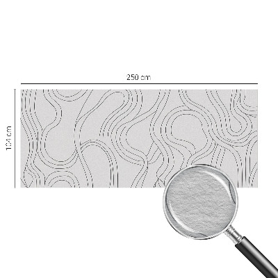 Dekoratívna fototapeta na stenu Organické linky