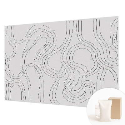 Dekoratívna fototapeta na stenu Organické linky