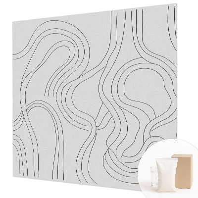 Dekoratívna fototapeta na stenu Organické linky