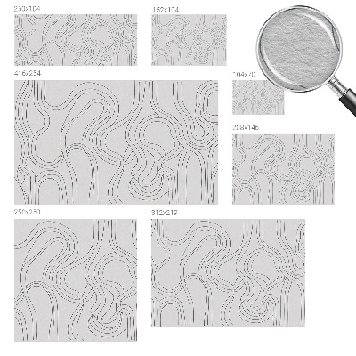Dekoratívna fototapeta na stenu Organické linky