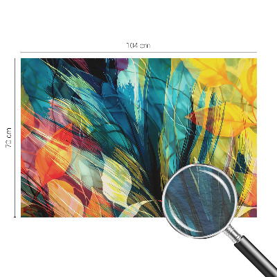 Vliesová tapeta Abstraktné listy