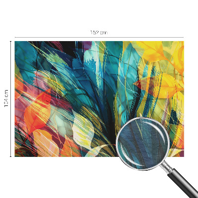 Vliesová tapeta Abstraktné listy