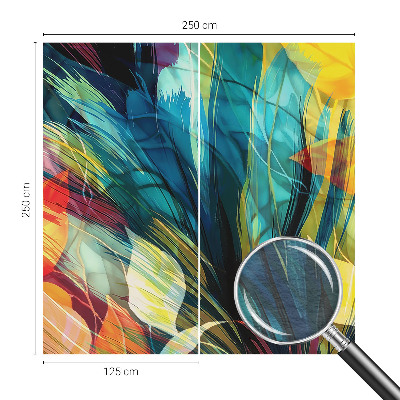 Vliesová tapeta Abstraktné listy