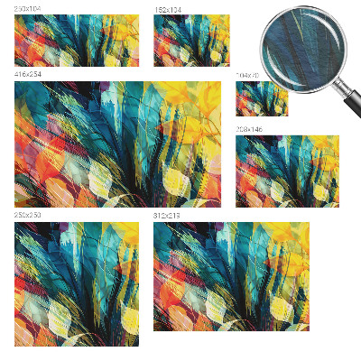 Vliesová tapeta Abstraktné listy