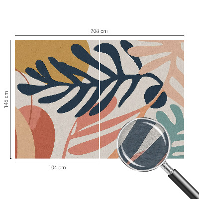 Fototapeta na mieru Listové vzory