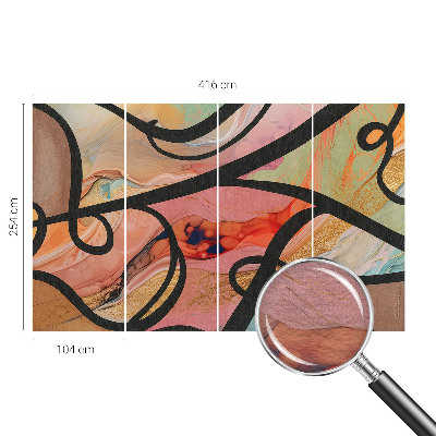 Fototapeta Farebný pohyb