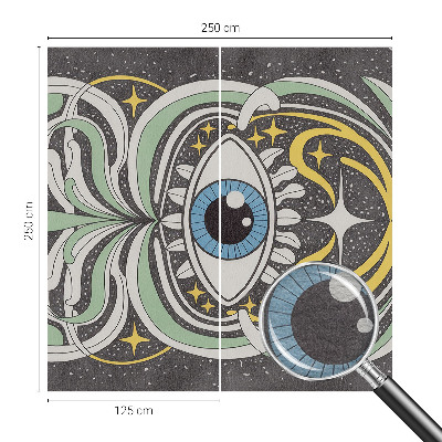 Fototapeta do spálne Symetrické oko