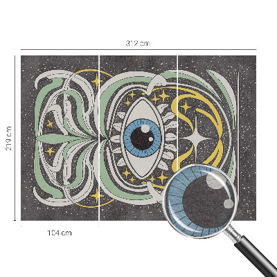 Fototapeta do spálne Symetrické oko