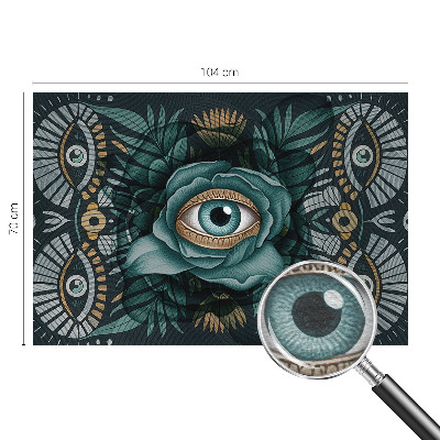 Vliesová fototapeta do obývačky Kvetinové oko