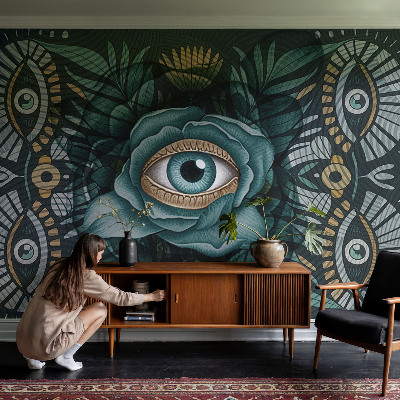 Vliesová fototapeta do obývačky Kvetinové oko