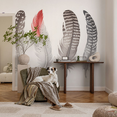 Vliesová fototapeta pre deti Vzorované perie