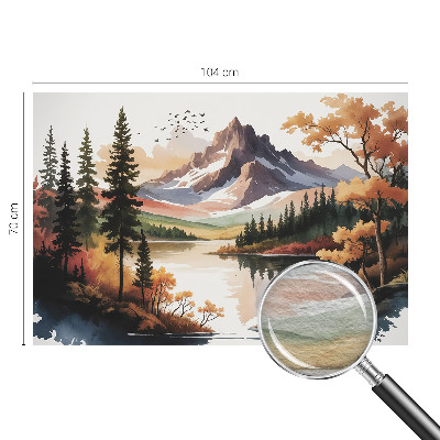 Fototapeta s potlačou na vliese Horská jeseň