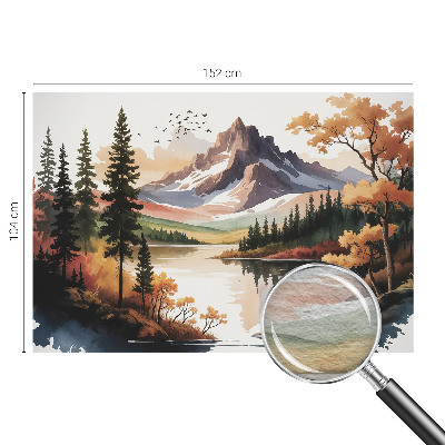 Fototapeta s potlačou na vliese Horská jeseň