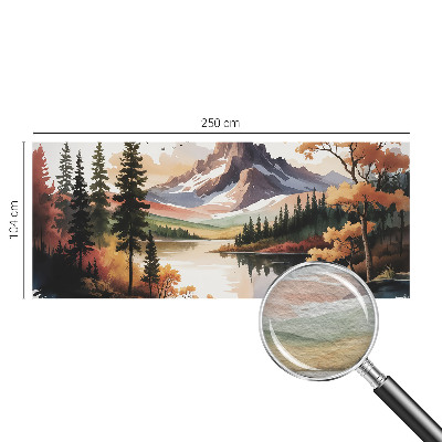 Fototapeta s potlačou na vliese Horská jeseň