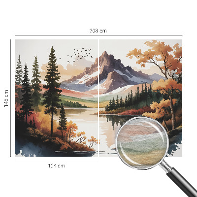 Fototapeta s potlačou na vliese Horská jeseň