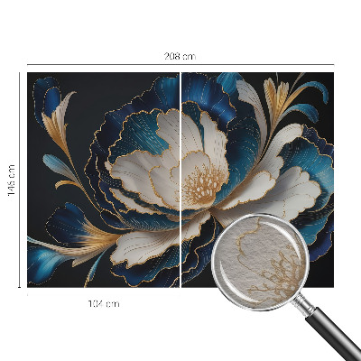 Dekoratívna fototapeta na stenu Kvetinový vzor