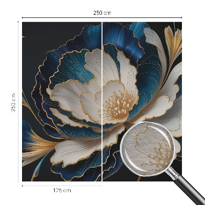 Dekoratívna fototapeta na stenu Kvetinový vzor