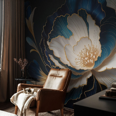 Dekoratívna fototapeta na stenu Kvetinový vzor