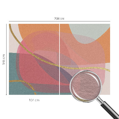 Fototapeta na mieru do obývačky Farebné tvary