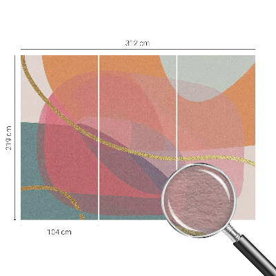 Fototapeta na mieru do obývačky Farebné tvary