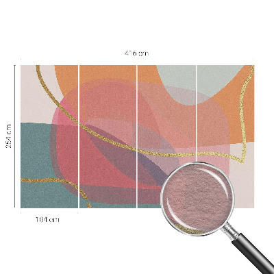 Fototapeta na mieru do obývačky Farebné tvary