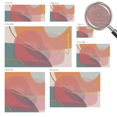 Fototapeta na mieru do obývačky Farebné tvary
