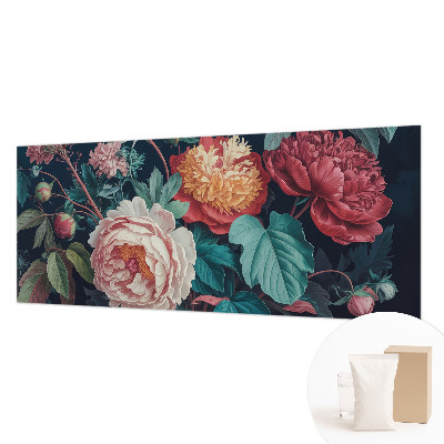 Luxusná tapeta Farebné kvety