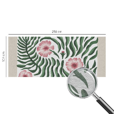 Fototapeta na mieru do spálne Kvety listy