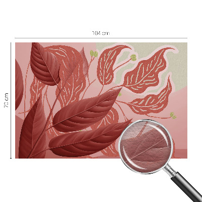 Tapeta na stenu Organické listy