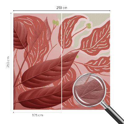 Tapeta na stenu Organické listy