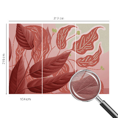 Tapeta na stenu Organické listy