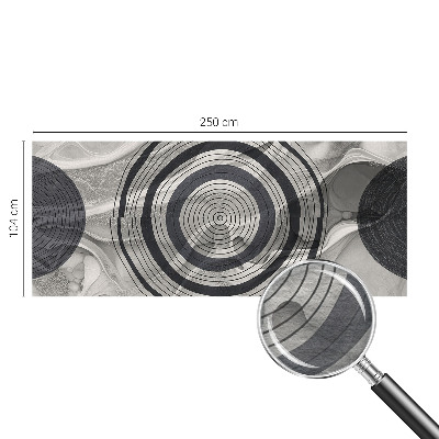 Fototapeta Kruhy sivej