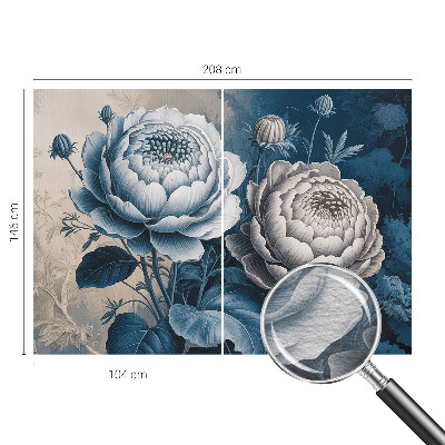 Fototapeta na mieru Romantické kvety