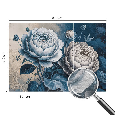 Fototapeta na mieru Romantické kvety