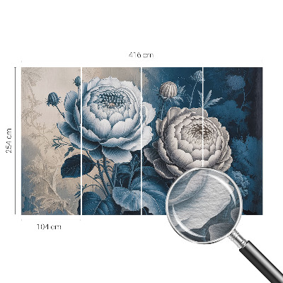 Fototapeta na mieru Romantické kvety