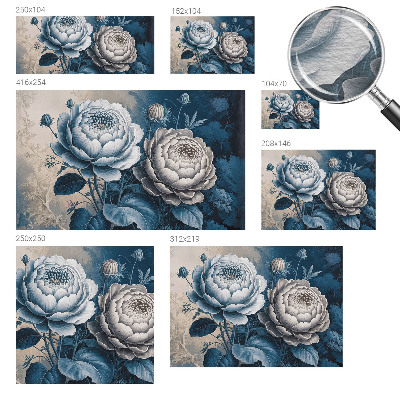 Fototapeta na mieru Romantické kvety