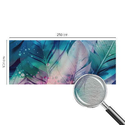 Vliesová tapeta na stenu Farebné perie