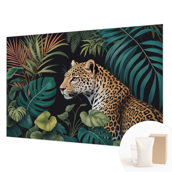 Vliesová tapeta Exotický leopard